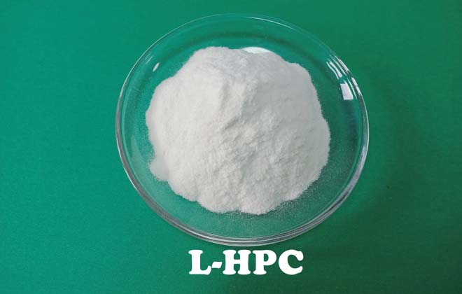 Laag gesubstitueerde hydroxypropylcellulose (L-HPC)