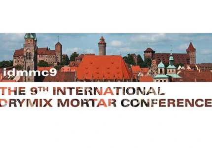 9e internationale Drymix-mortelconferentie, idmmc9, Nürnberg, 27. Maart 2023