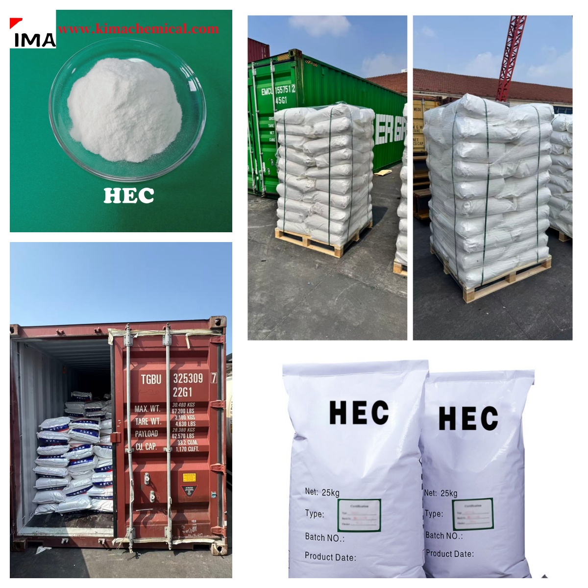 HEC-poeder in Kima Chemical HEC-poeder in Kima Chemical